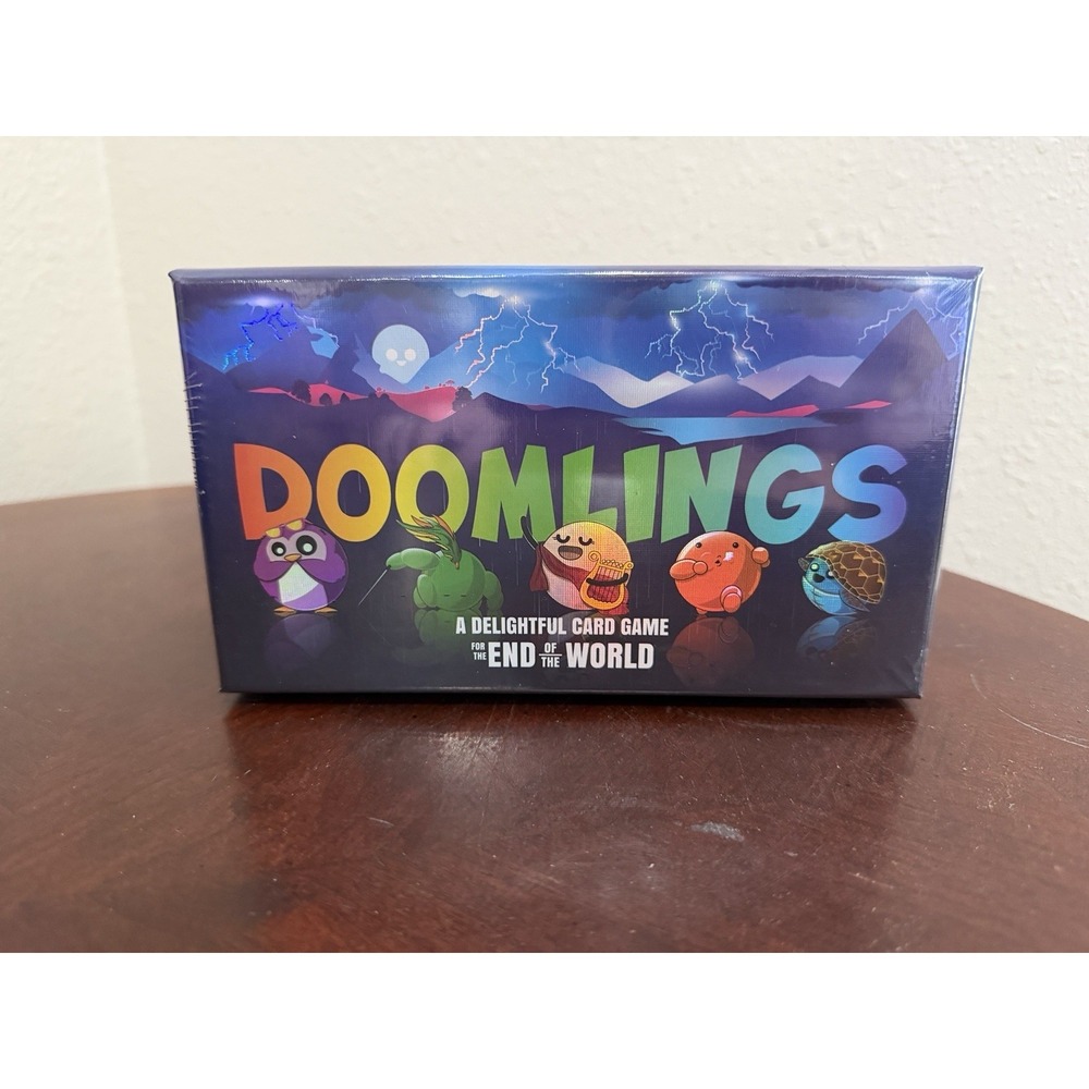 NEW SEALED Doomlings A Game For The End Of The World delightful card game